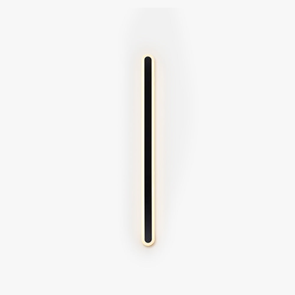 Ray Minimalista Ovalado Lineal Aplique de Pared Exterior