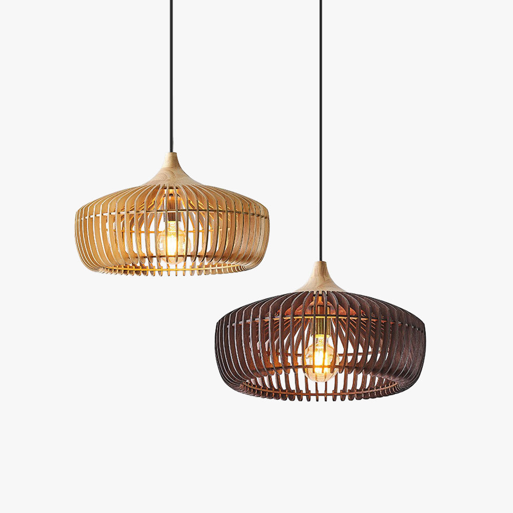Muto Nordica Modernas Lámpara Colgante Madera Dormitorio/Salón