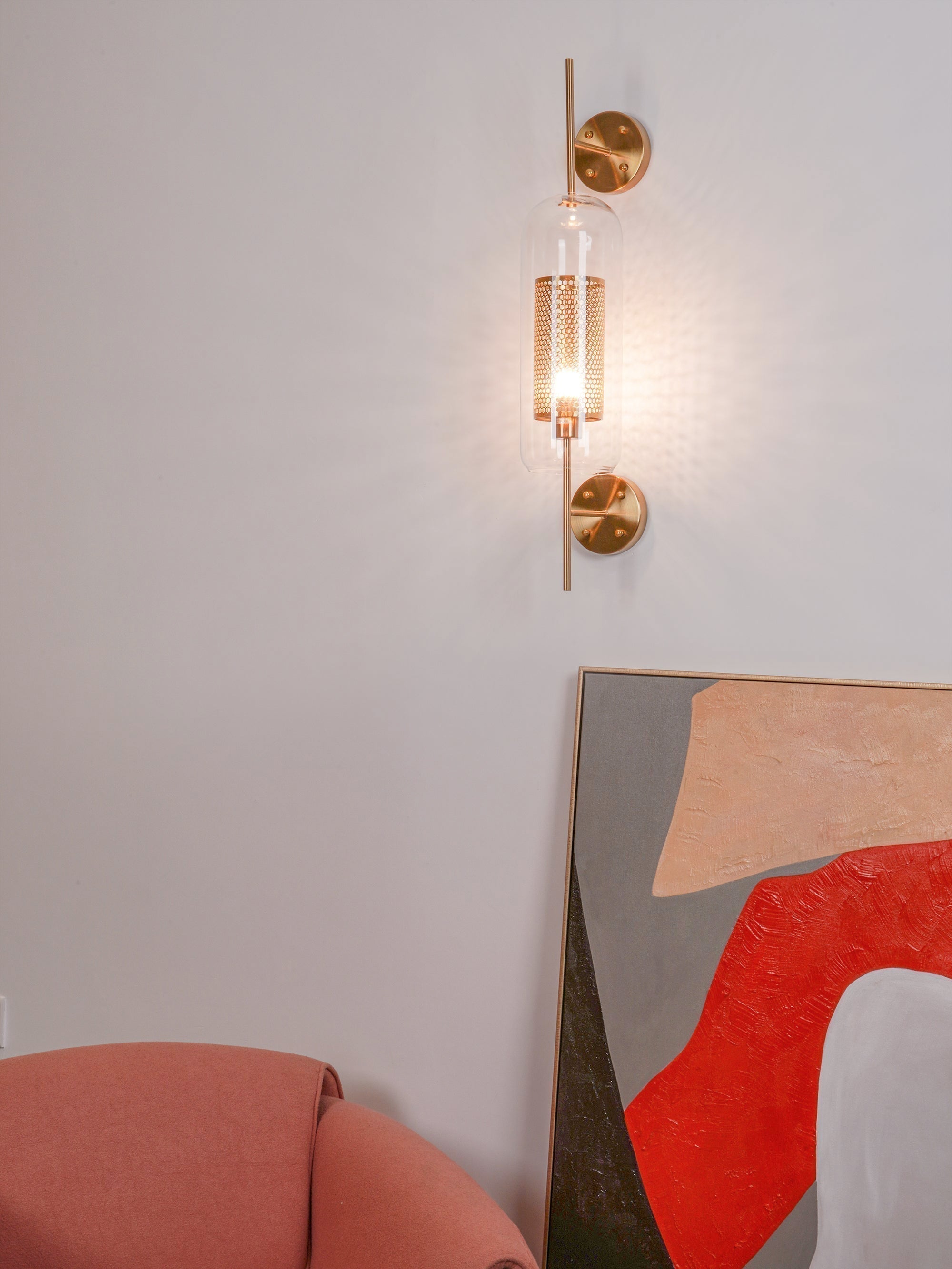 Chiswick Glass Wall Light - Letslighting
