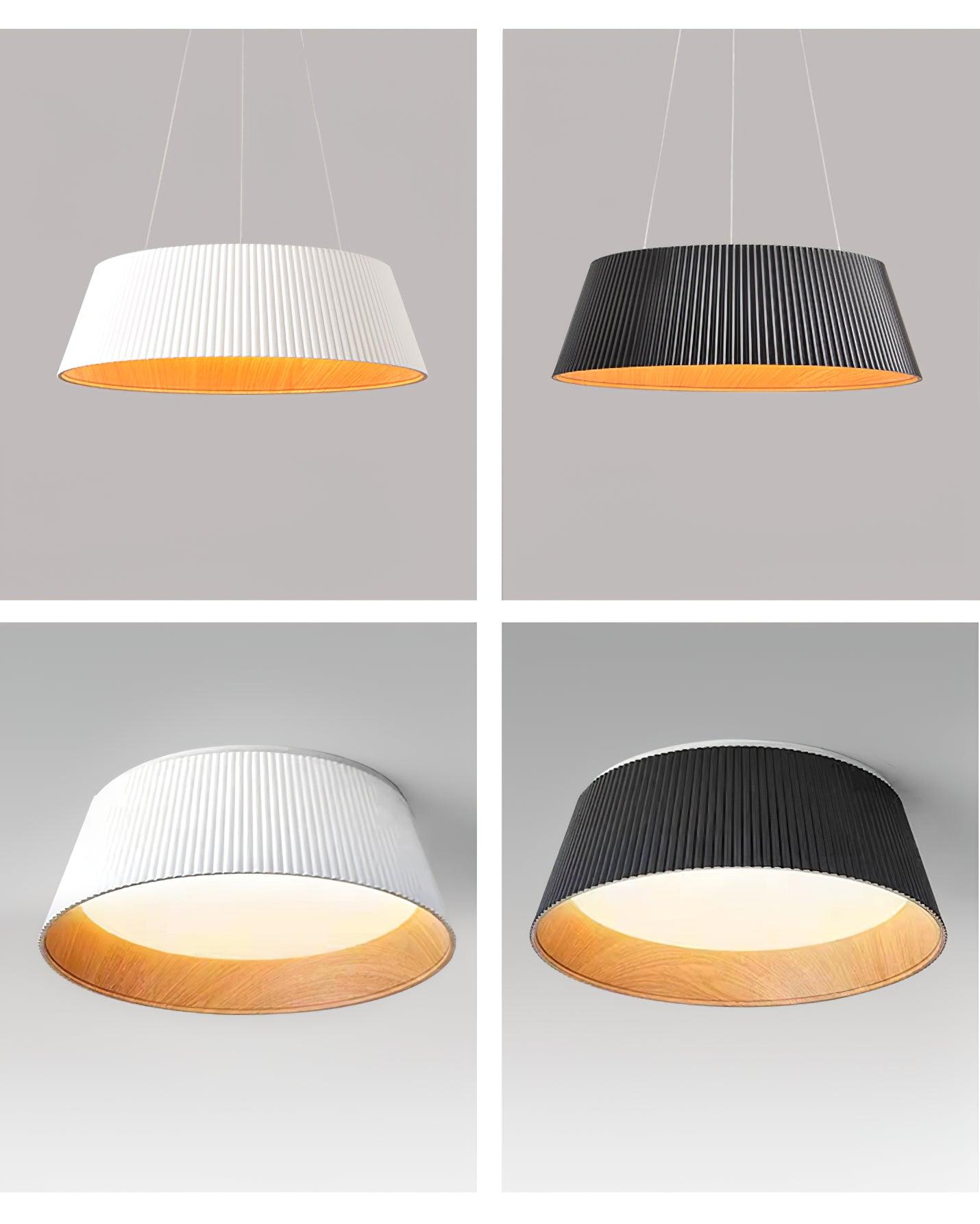 Modern Ribbed Pendant Light - Letslighting