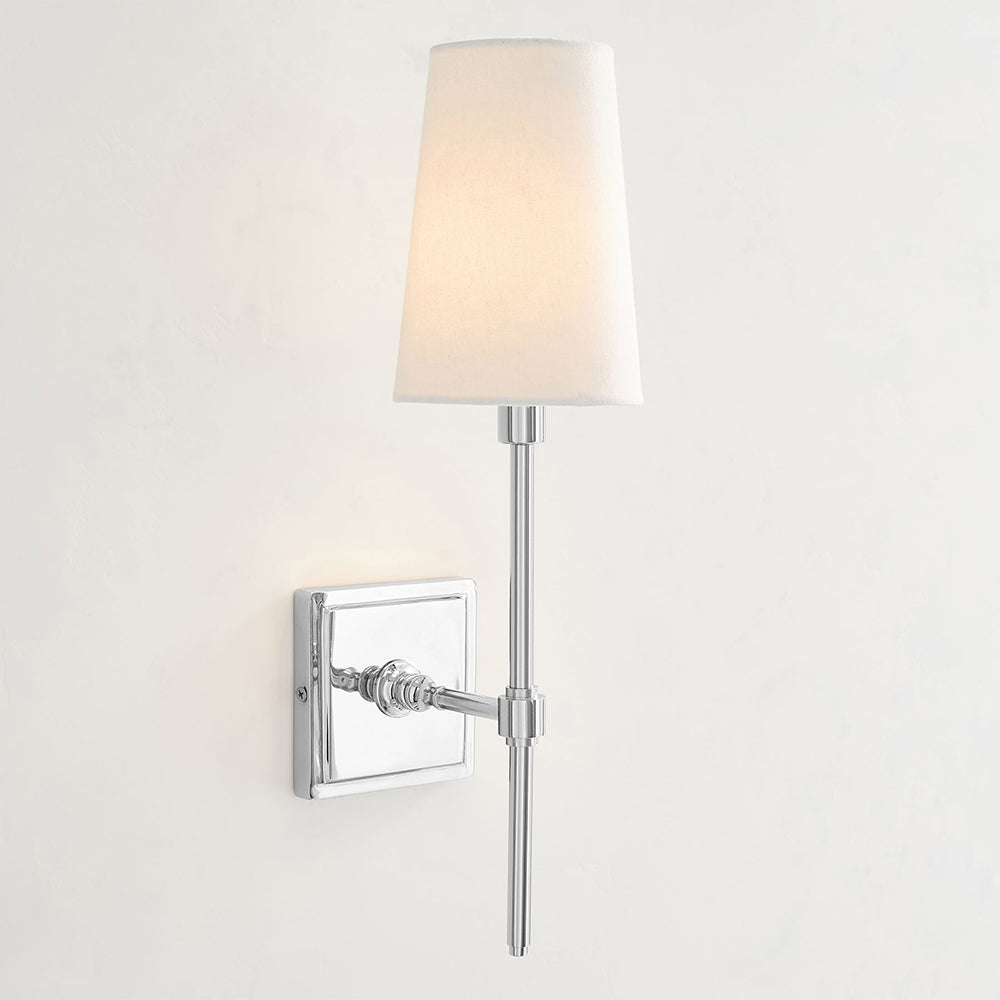 Vicarara Vintage Industrial Brass Fabric Wall Lamp - Lamp Copper