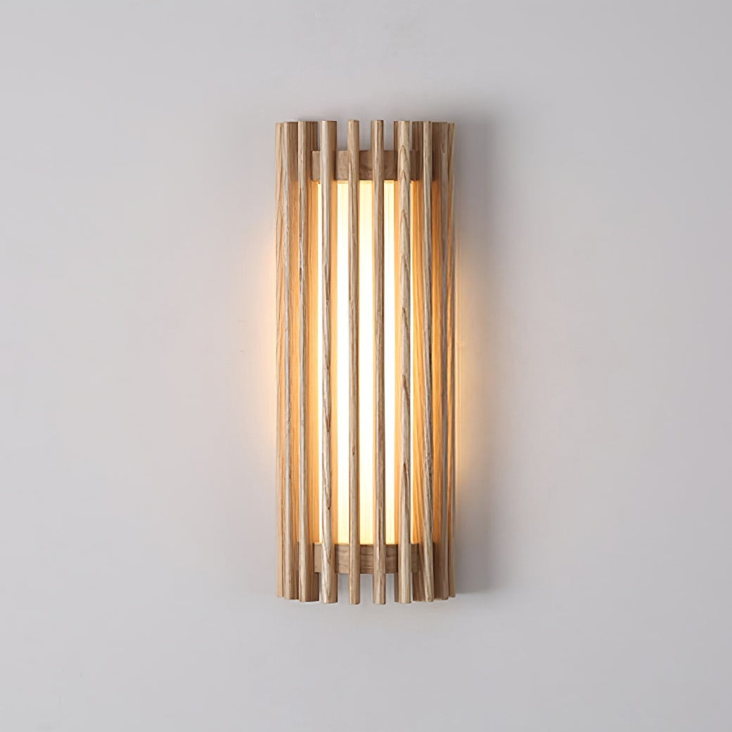 Neyra Walnut Indoor Wall Lamp - Neutral Decor
