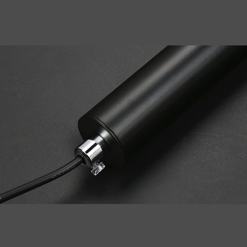 Arisha Moderna Minimalista Lineal Metal Lámpara Colgante Negra