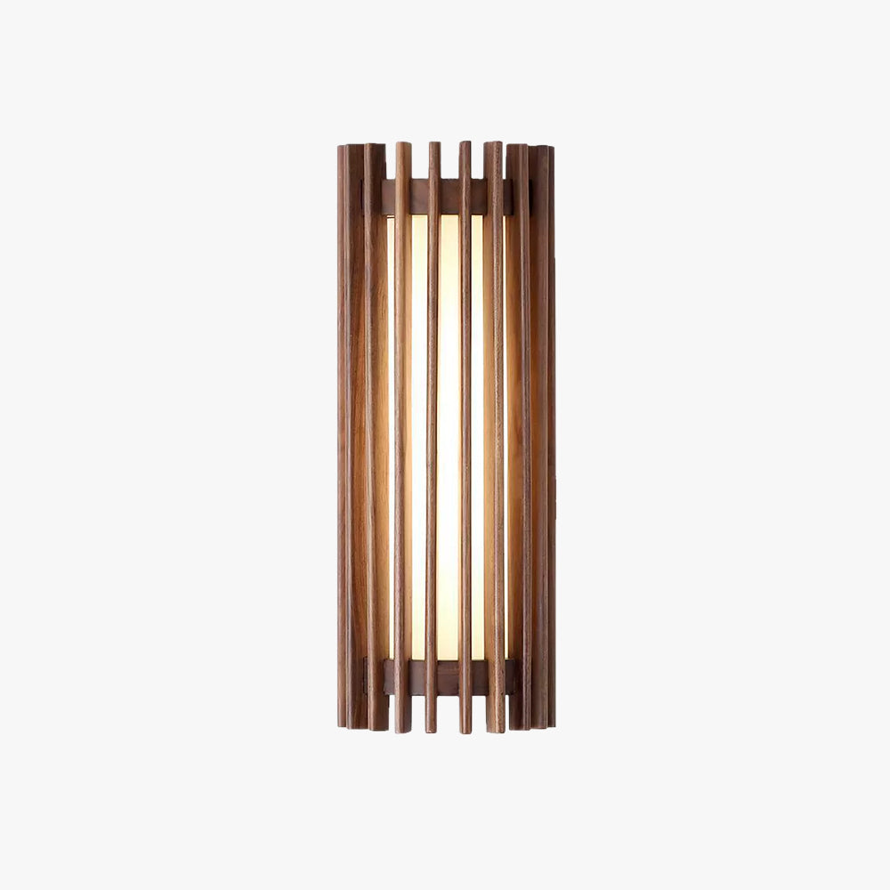 Neyra Walnut Indoor Wall Lamp - Neutral Decor