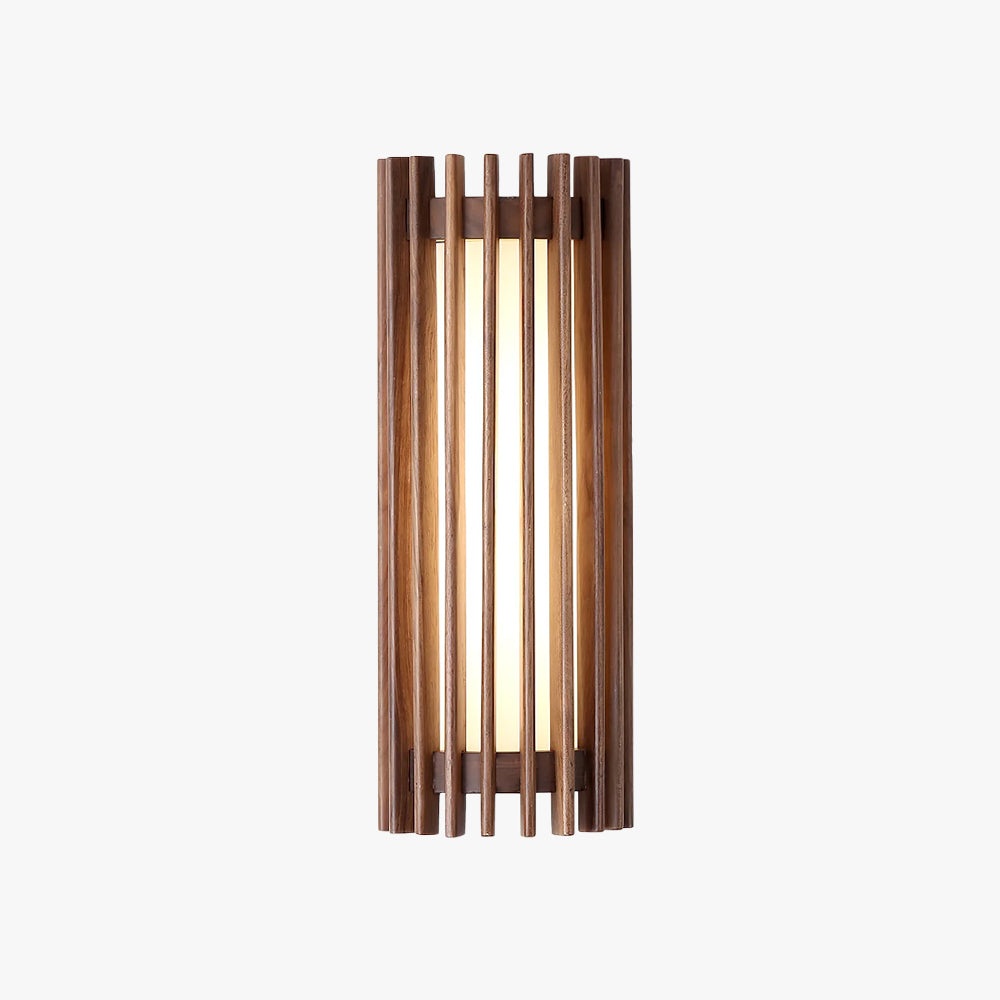 Neyra Walnut Indoor Wall Lamp - Neutral Decor