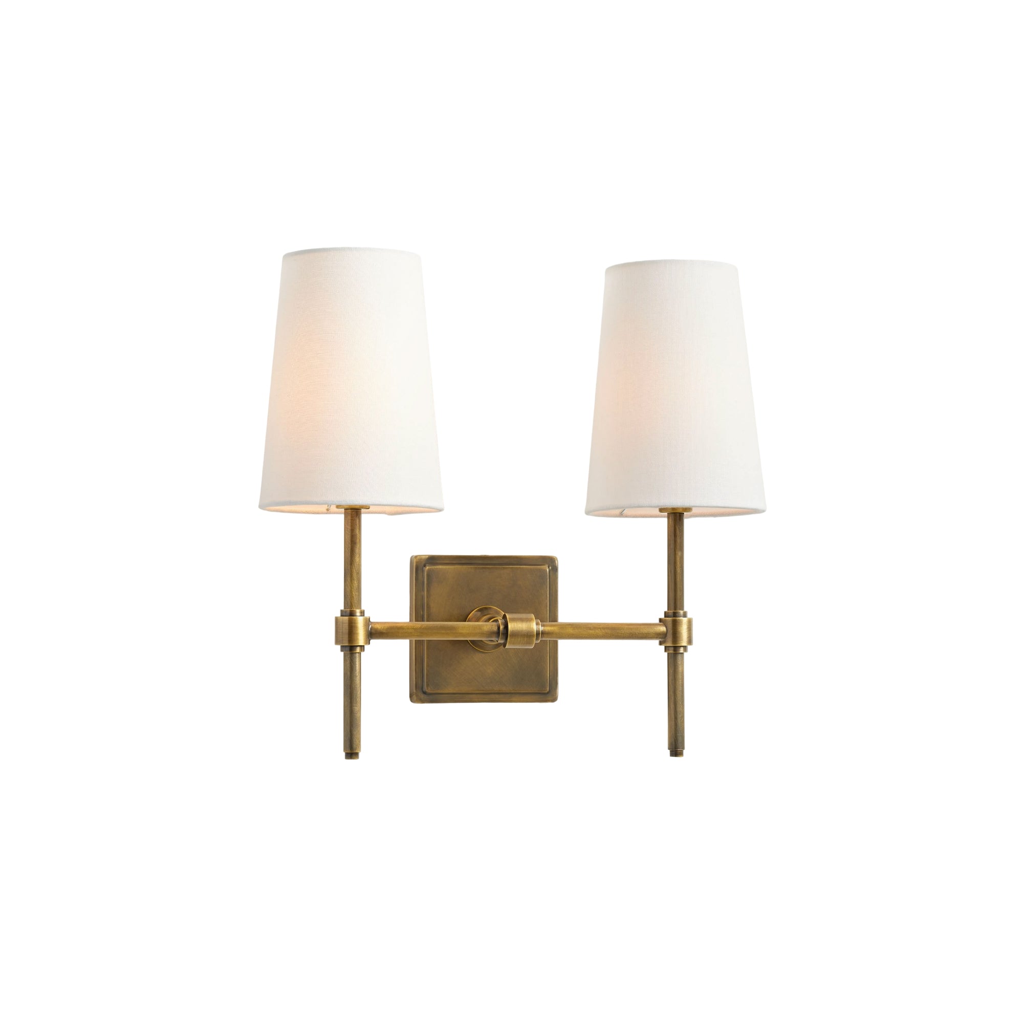 Vicarara Vintage Industrial Brass Fabric Wall Lamp - Lamp Copper