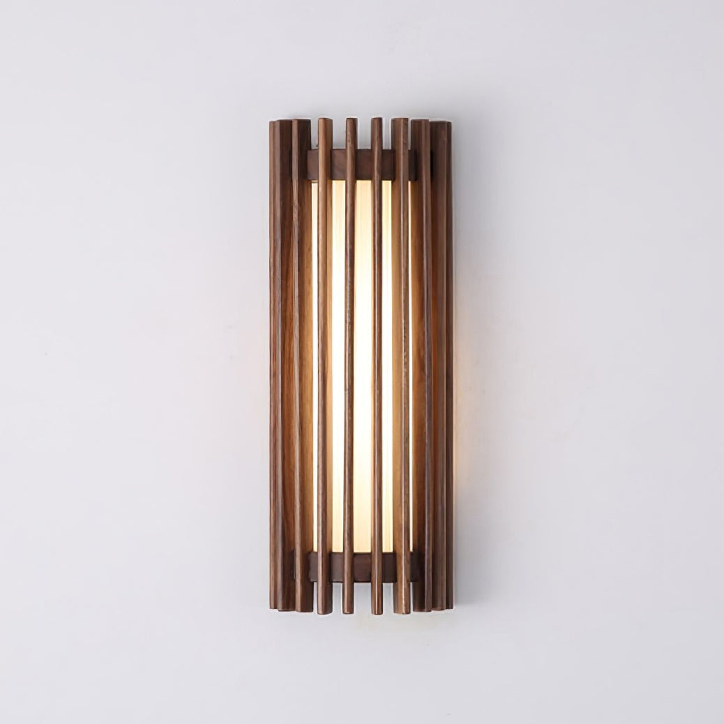Neyra Walnut Indoor Wall Lamp - Neutral Decor